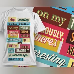 Playful Text Graphic Kids T-Shirt - White